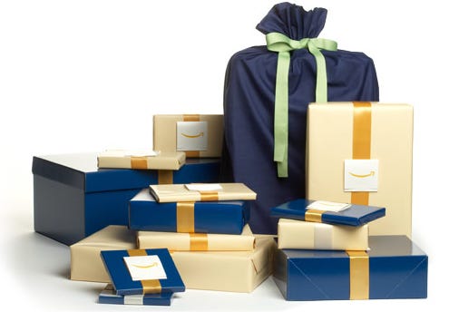 Services d'emballage de cadeaux Amazon
