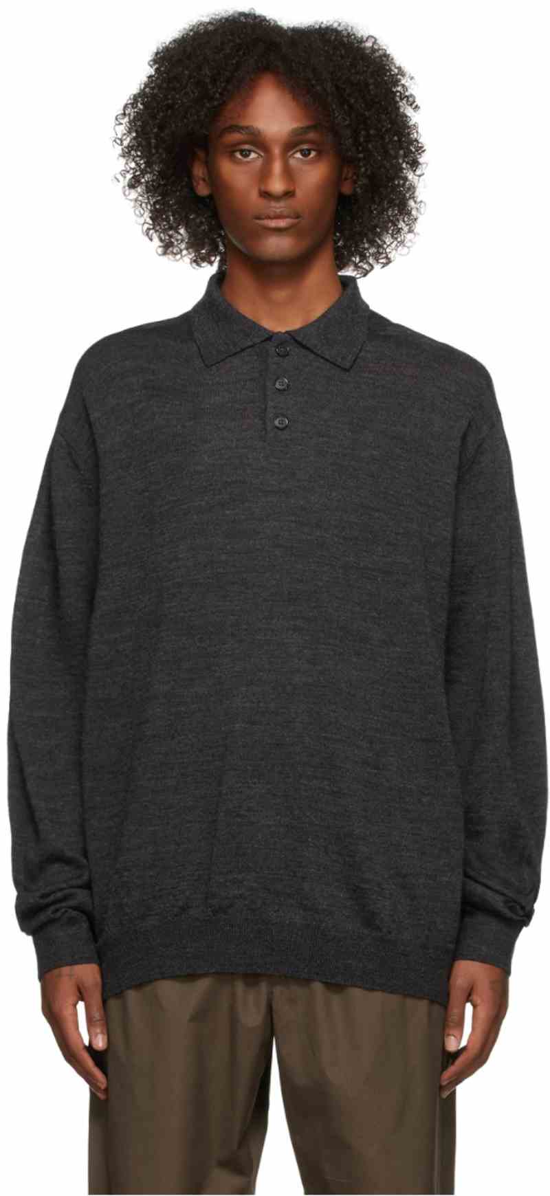 Polo en daim Maison Margiela